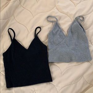 Top Shop tank tops! Black & grey.
